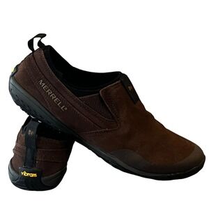 Merrell Barefoot Slant Glove Shoes Mens 9.5 Bracken Brown Vibram 998016